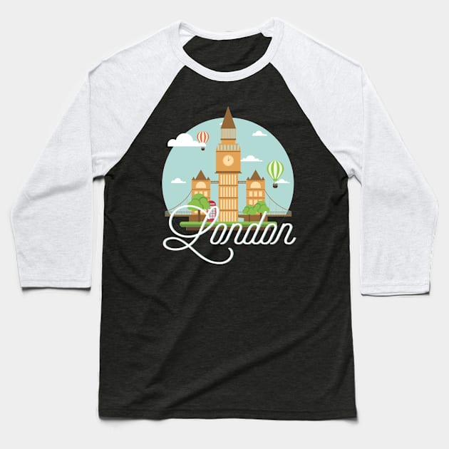 London Baseball T-Shirt by ballhard